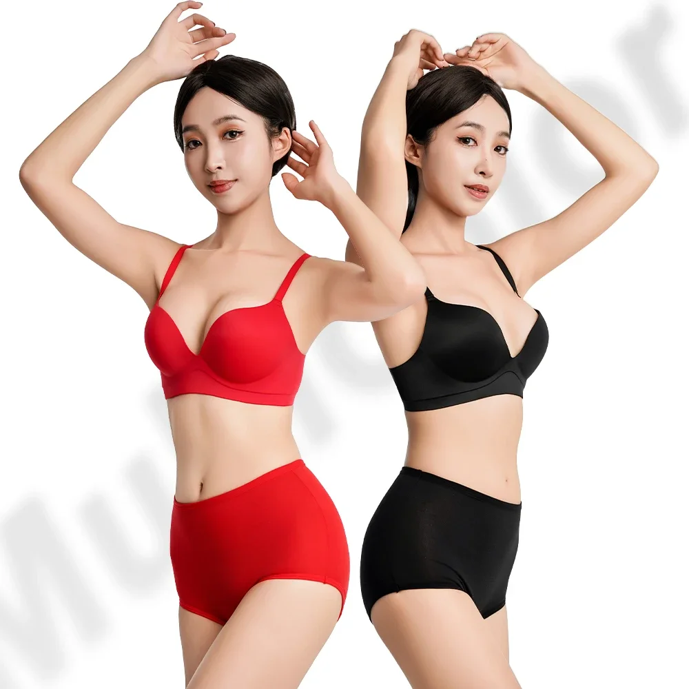 2024 Women High Waist Underwear Menstrual Period Panties Cotton Physiological Briefs Leak Proof Medium Plus Size Pants XL-6XL