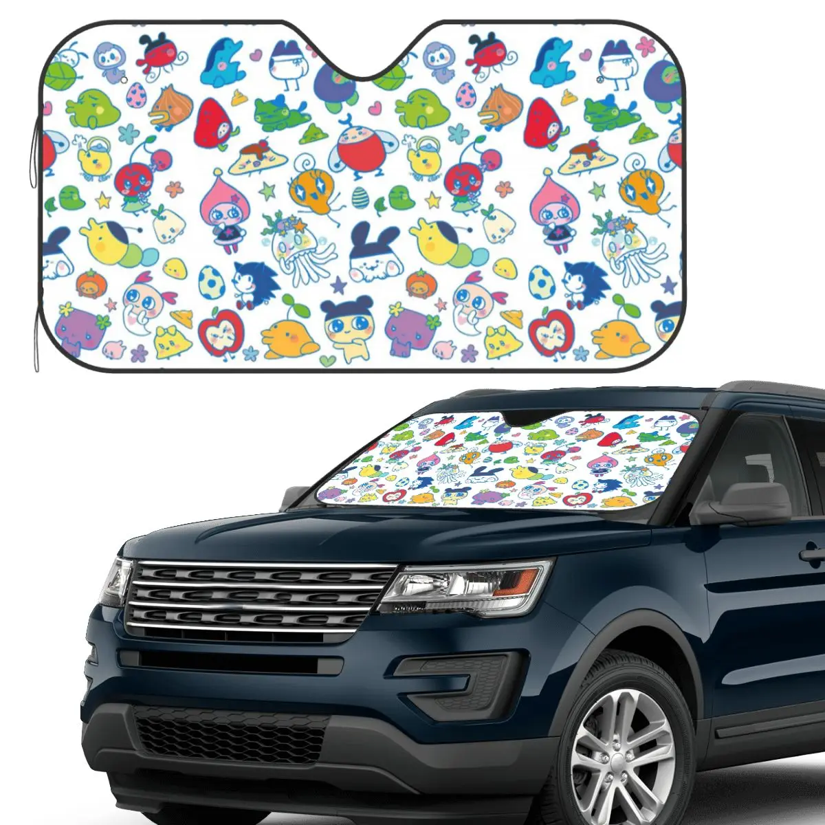 

Tamagotchi Friends солнцезащитный козырек ветровое стекло автомобиля переднее лобовое стекло окно солнцезащитный козырек аксессуары чехлы