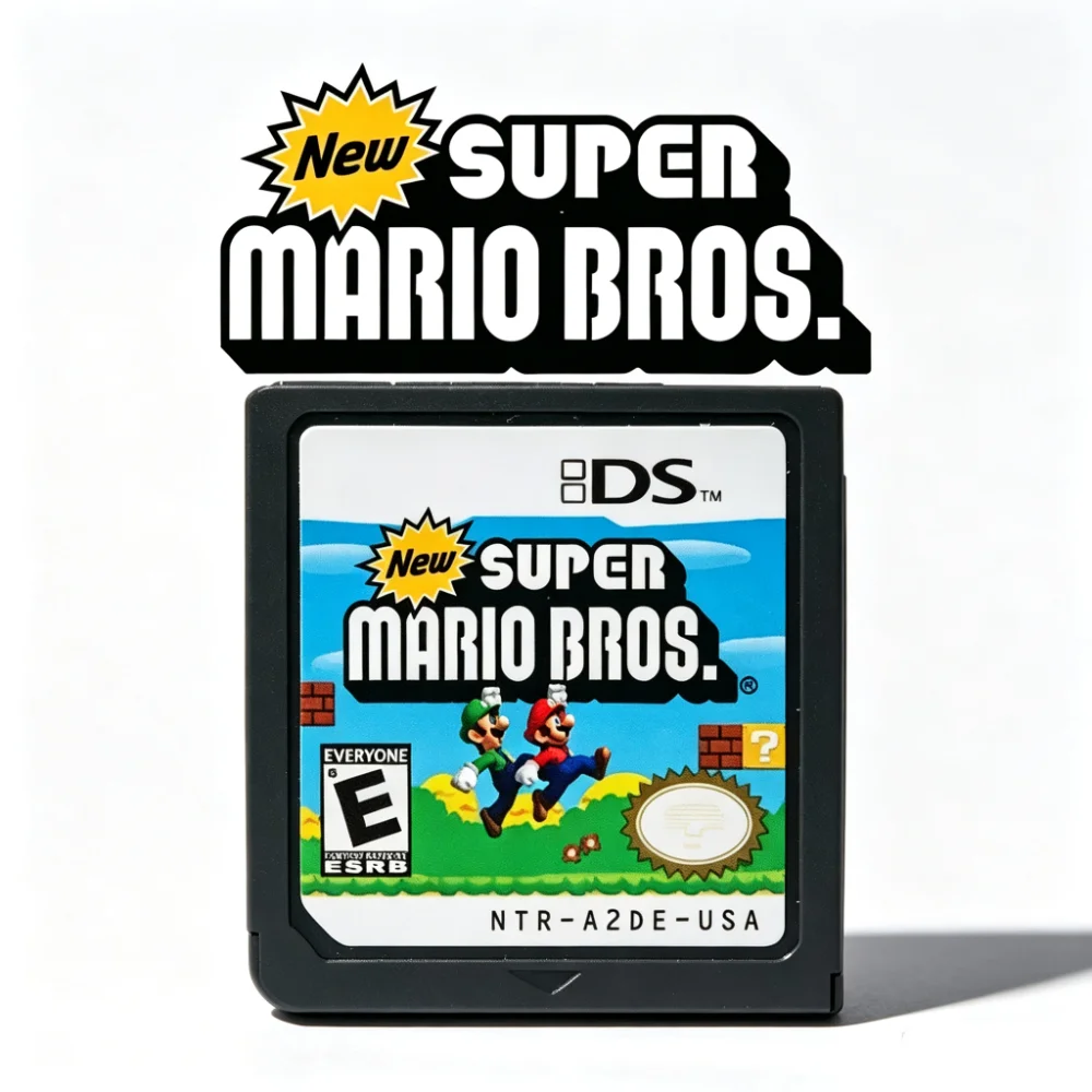Series DS Game Cartridge New Super Bros Kart Party  Luigi for Classic Retro Video Game Collection Gift