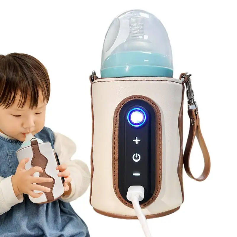 

Baby Milk Warmer Portable USB Baby Milk Bottle Thermal Bag Universal Digital Display Nursing Bottle Heater For Outdoor Travel