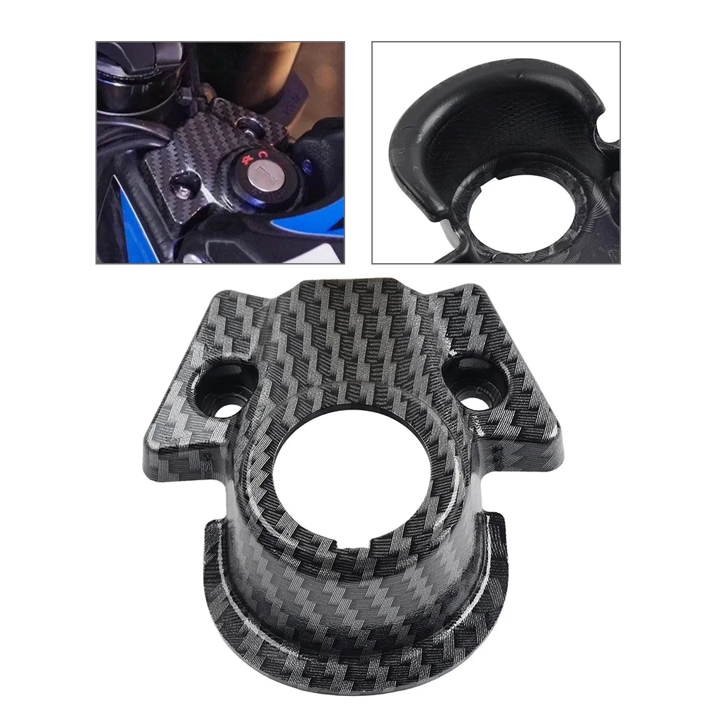 1Pc Motorcycle Ignition Lock Switch Cover Guard Carbon Fiber Pattern for Talaria Sting MX3 MX4 MX5