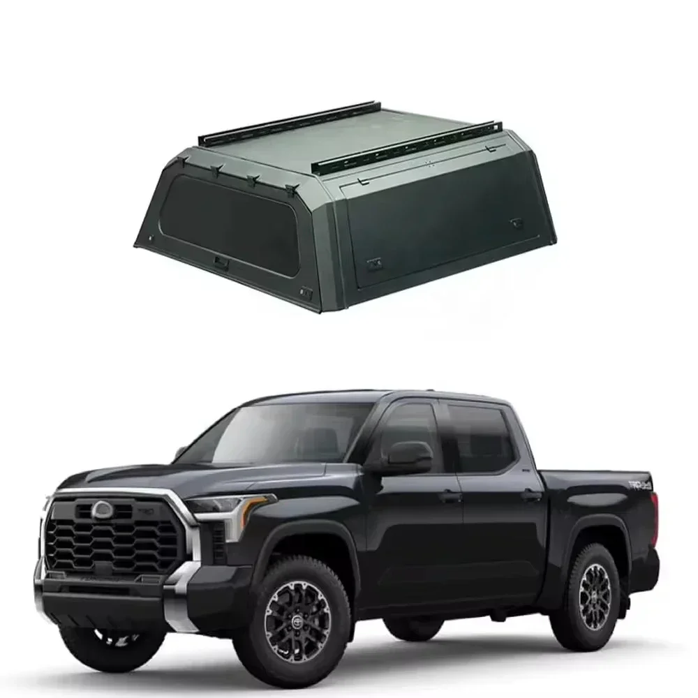 

XDSHard Type Aluminum Alloy Topper Camper Pickup Tonneau Cover 4x4 Pickup Truck Canopy For Tacom Tundra