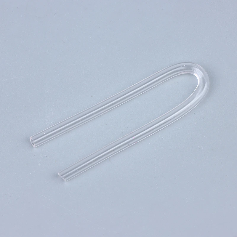 New U Shape BTE Earmold Hearing Aid Bent Tubing PVC Transparent Earmold Tube Tubing For DIY BTE Hearing Aid Accessories