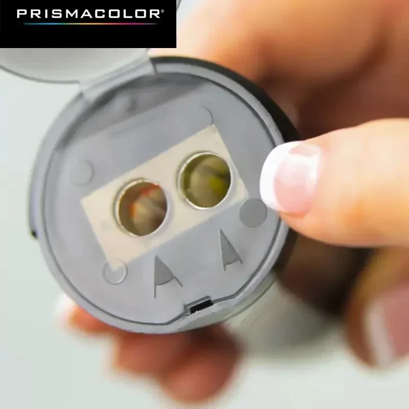 American Prismacolor Premier Pencil Sharpener Double Hole a wide & fine point for coverage & sharp details School Office Sharpen
