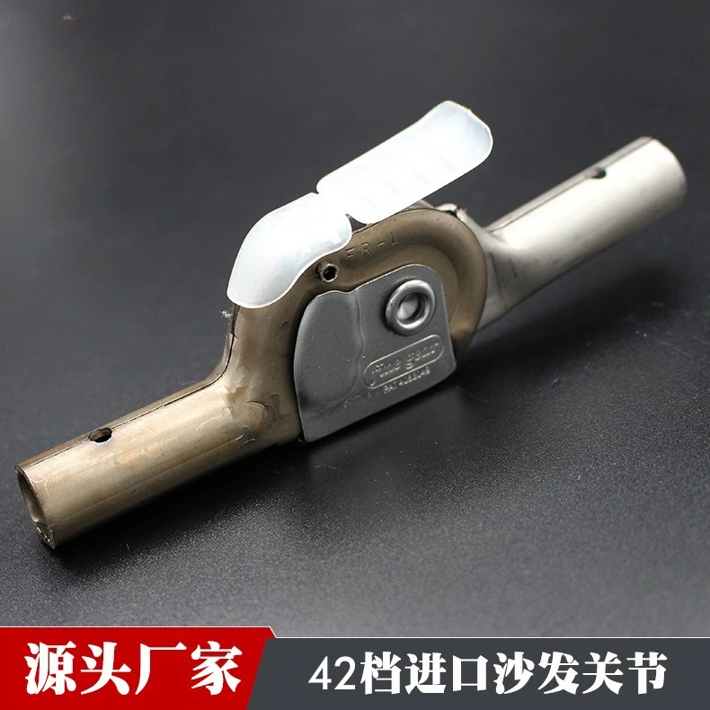2pcs Folding Sofa Hinge 180 Degrees 42 Gear Steps Ratchet Hinge for Sofa Bed