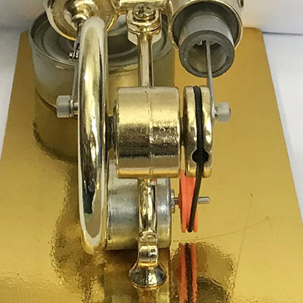 A63T-Mini Motor Stirling de aire caliente, modelo de Motor, potencia de corriente, modelo de experimento de física, ciencia educativa, regalo para niños
