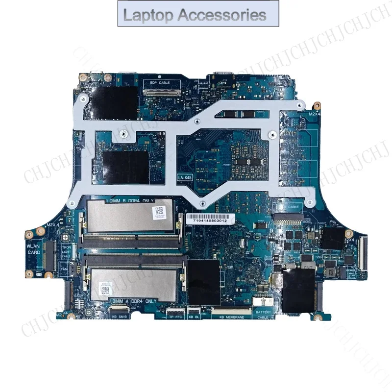 F LA-K452P For Dell Alienware M15 R6 Laptop Motherboard i5/i7/i9 11th Gens 6/8GB RTX3060 RTX 3070 Mainboard without Keyboard Por