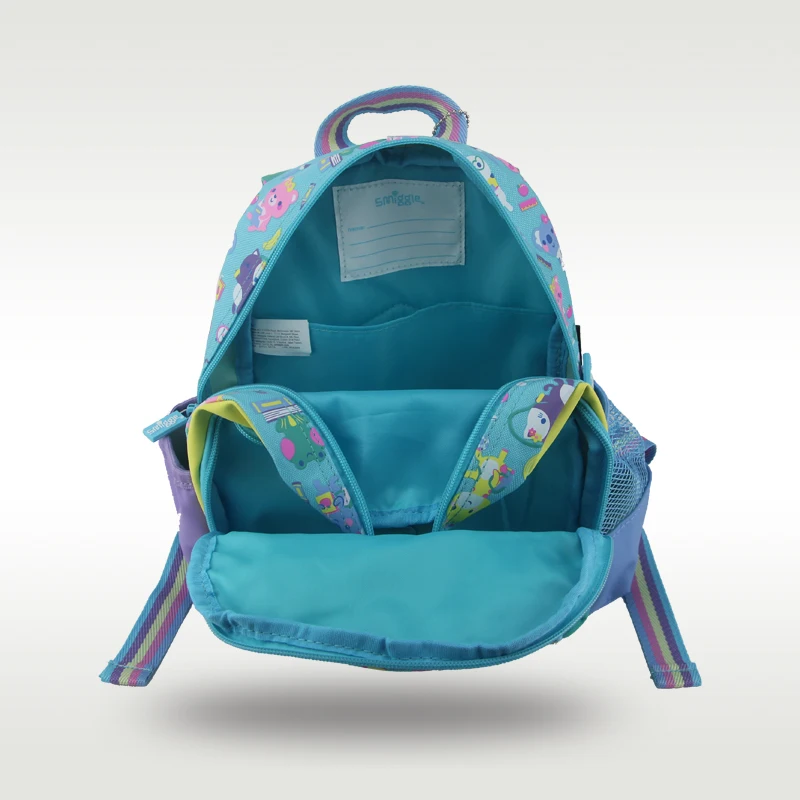 حقيبة مدرسية للأطفال حقيبة كتف للأطفال البنات Green Rabbit kawaii1-4 سنوات 11 بوصة