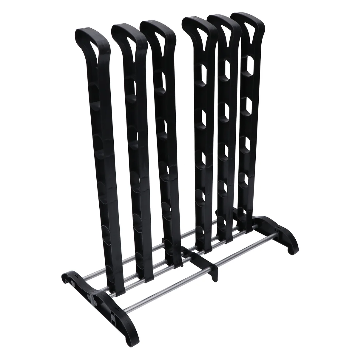 

Boot Storage Rack Shoe Hooks Riding Boots Hanging Shelf Accessories Black Hanger Sturdy Adjustable Dustproof Wide Base