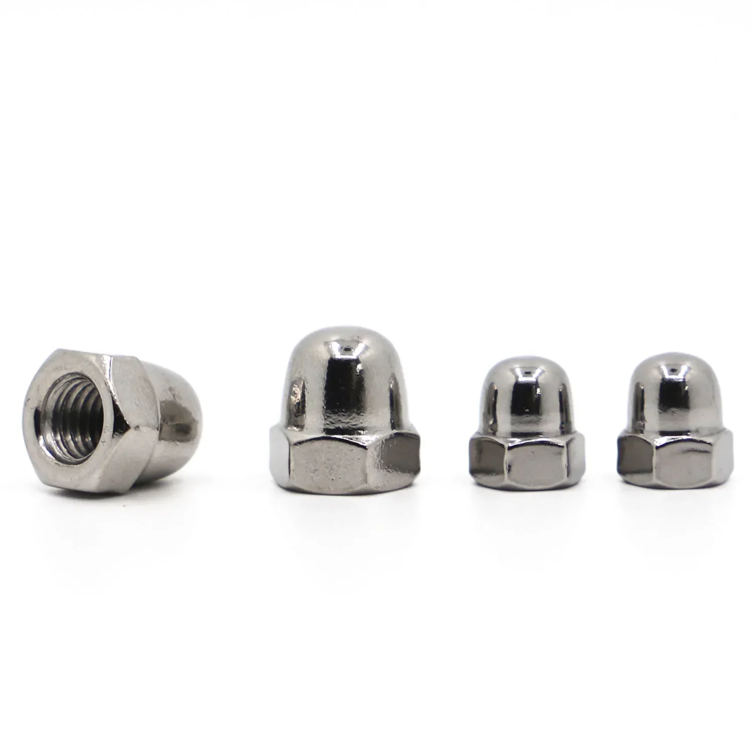 M3 M4 M5 M6 M8 M10 M12 M14 M16 304 Stainless Steel Acorn Cap Nut Decorative Cover Dome Cap Nuts DIN1587