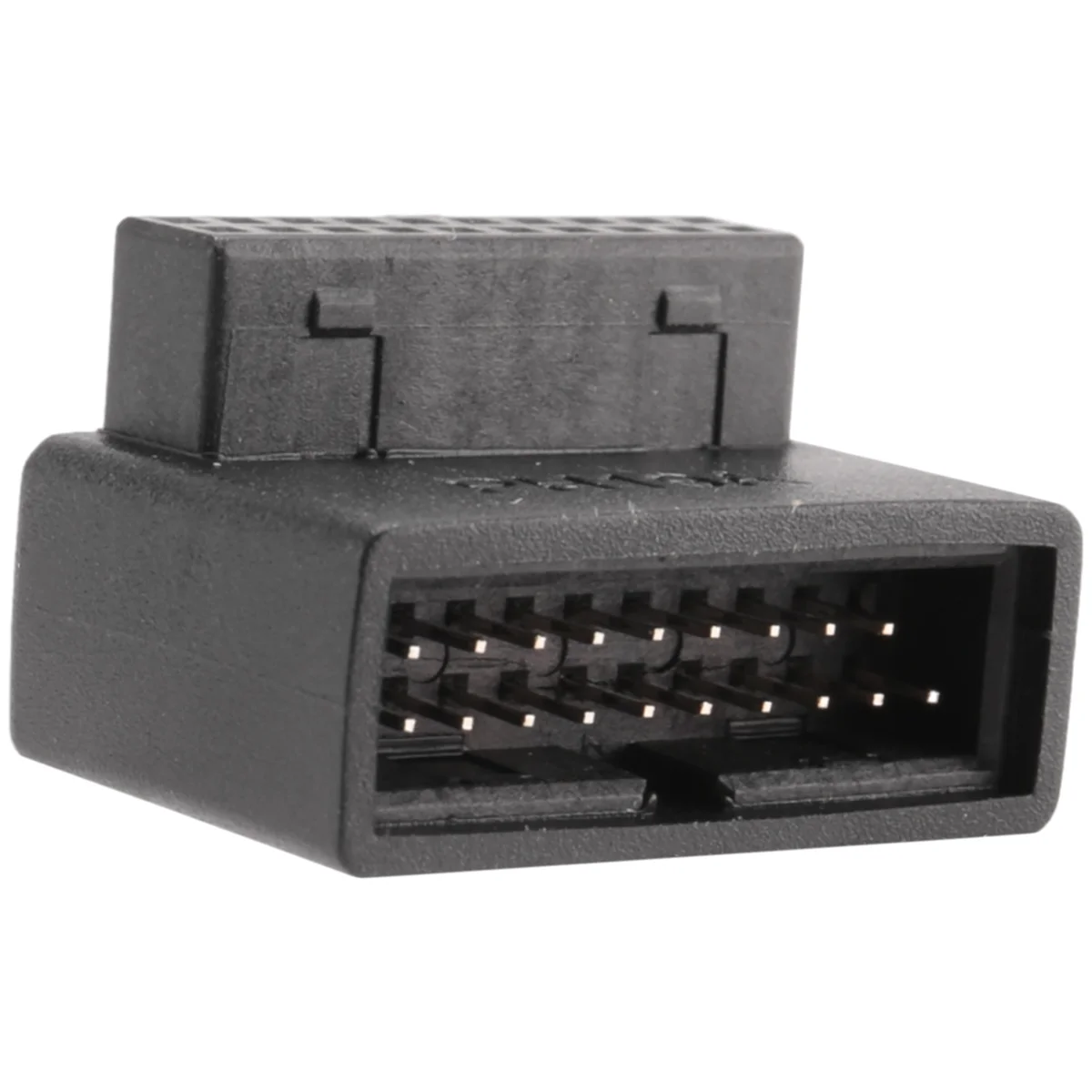 A73E-PH19A USB 3.0 Internal Header USB3.0 19/20P Socket 90 Degree Adapter Converter for Computer Motherboard