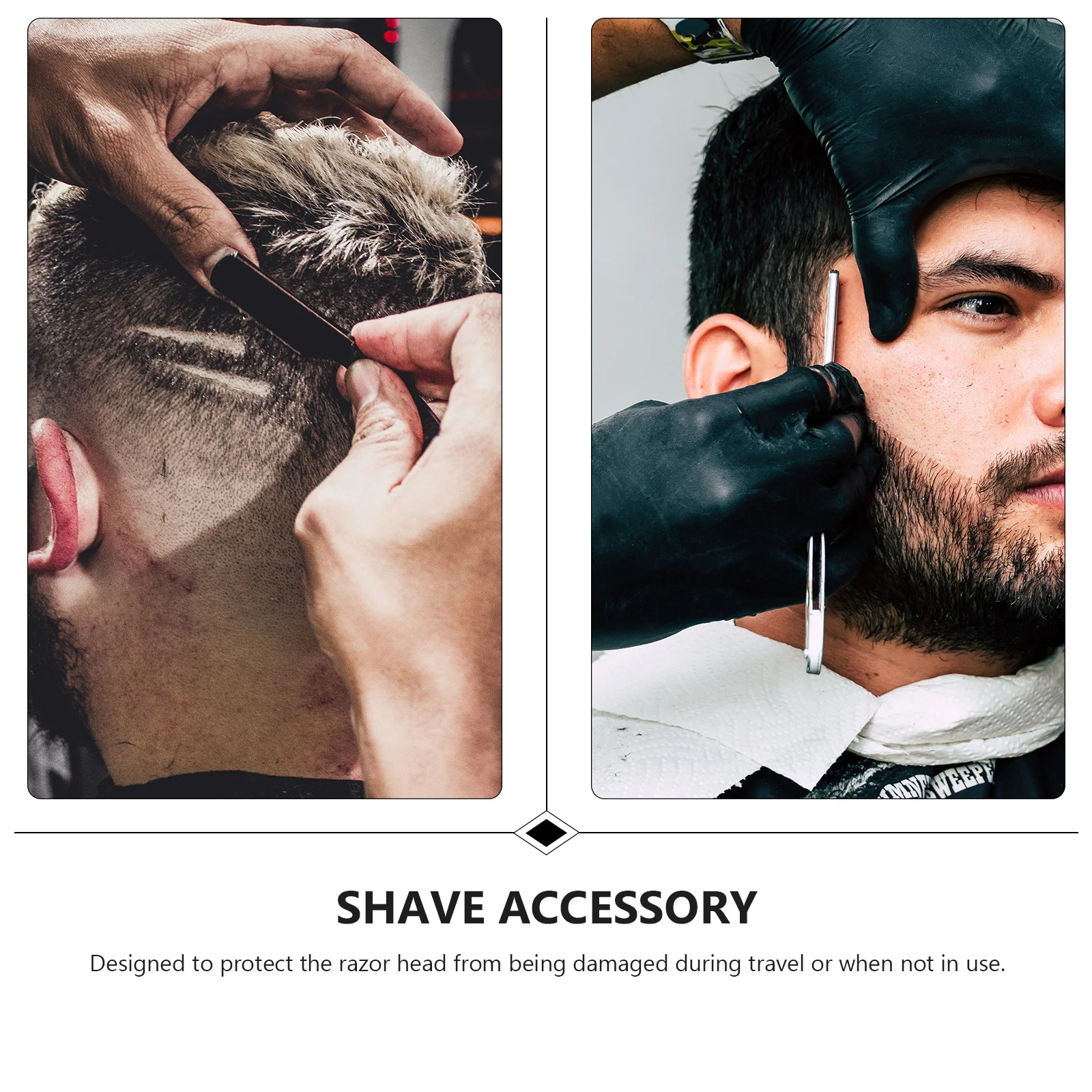 

Safety Razor PU Travel Protective Case Razor Carrying Bag Shaver Storage Cover PU Shaver Case Travel Supplies