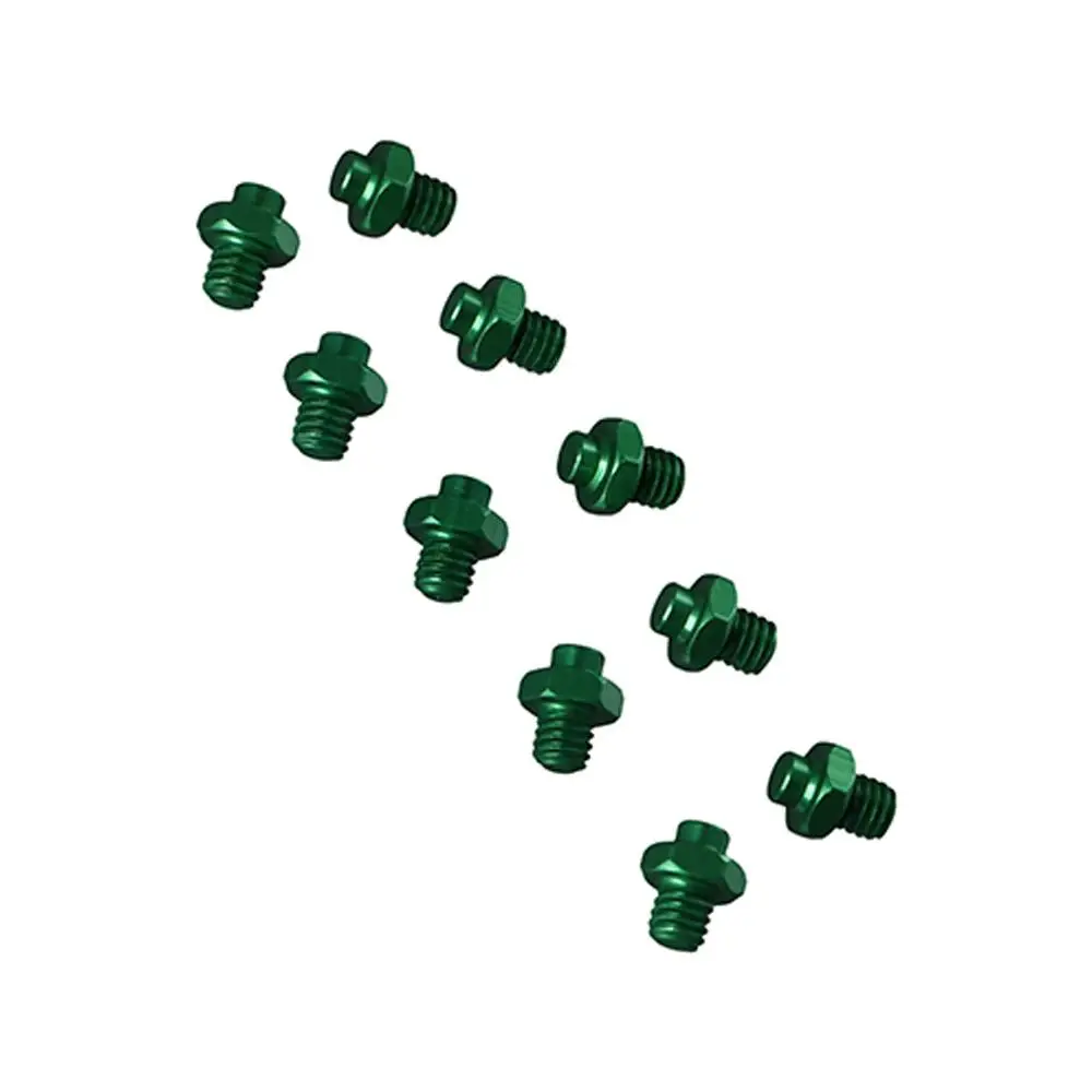 Kolorowy rower szosowy stop aluminium M4 CNC śruby do pedałów roweru górskiego śruby do pedałów rowerowych stały kołek antypoślizgowy gwóźdź