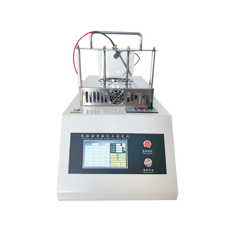 High Precision Digital Bitumen Softening Temperature Tester Apparatus Asphalt Pavement Road Testing Instrument With New Design
