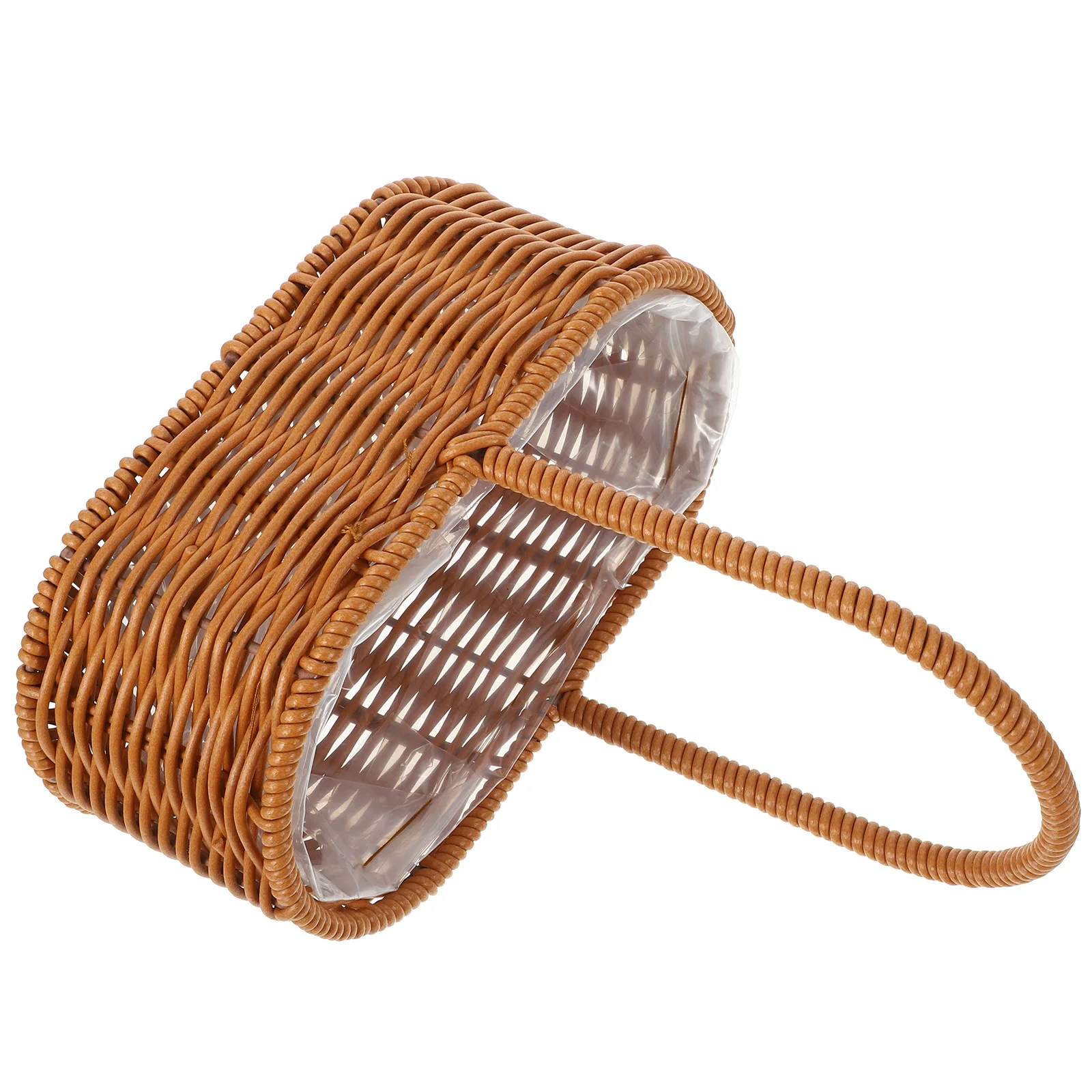 Рисунок 6 - Тканая корзина для цветов с ручкой