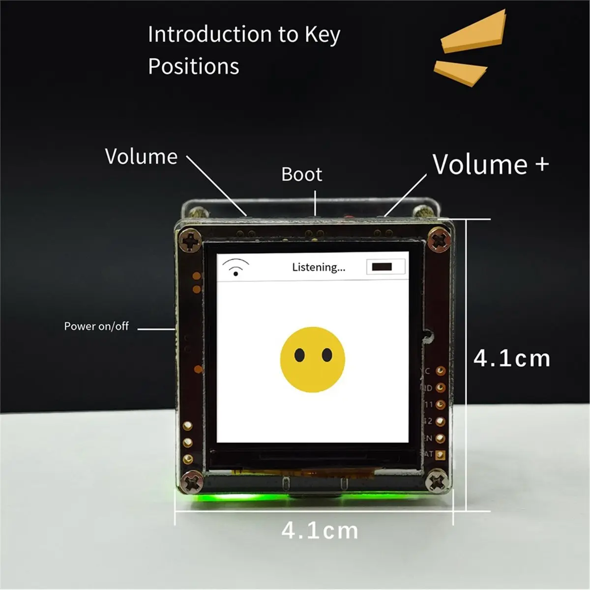 update. WIFI Xiaozhi AI ESP32-S3 Development Board with 1.54 Inch TFT LCD Display Speaker for AI Voice Chatting Robot view 4