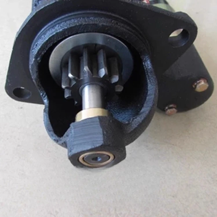Have a Small loader 4100/4102 engine 11-tooth 24V starter deceleration start motor