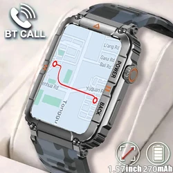 GPS Smartwatch für Männer Bluetooth Call Gesundheits überwachung Smartwatches ai Voice Sports wasserdichte Herren Smartwatch für Xiaomi