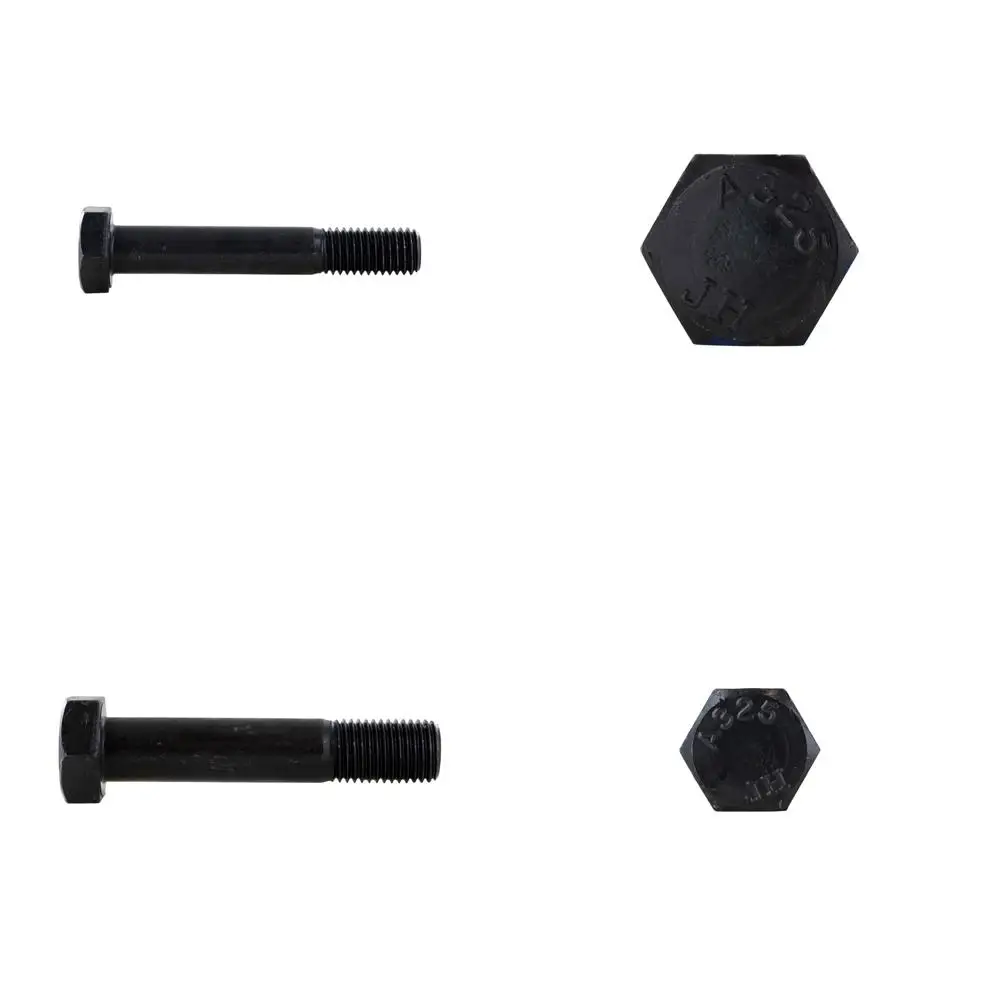 

Тяжелые шестигранные структурные болты 5/8-11 x 4 A325 Тип 1, упаковка 25 шт., с простой отделкой, подходят для строительства и тяжелых условий эксплуатации