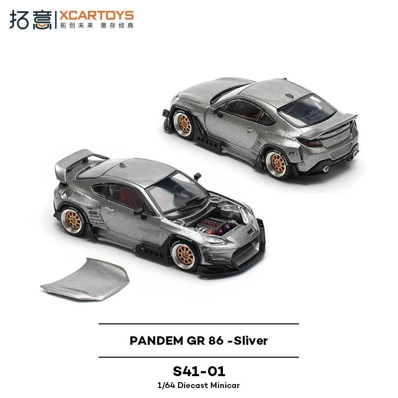 

XCARTOYS 1/64 S41-01 Supercar Racing Car Alloy Car Static Model Mini Vehicles Model Collection Enthusiasts Birthday Gift Toys