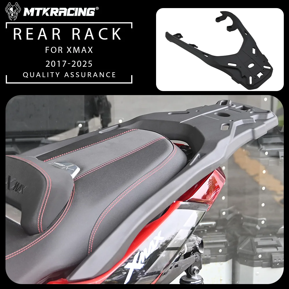 

For YAMAHA XMAX 2017-2025 Motorbike Rear Luggage Rack Strong Load Bearing Rear Luggage Carrier Bracket