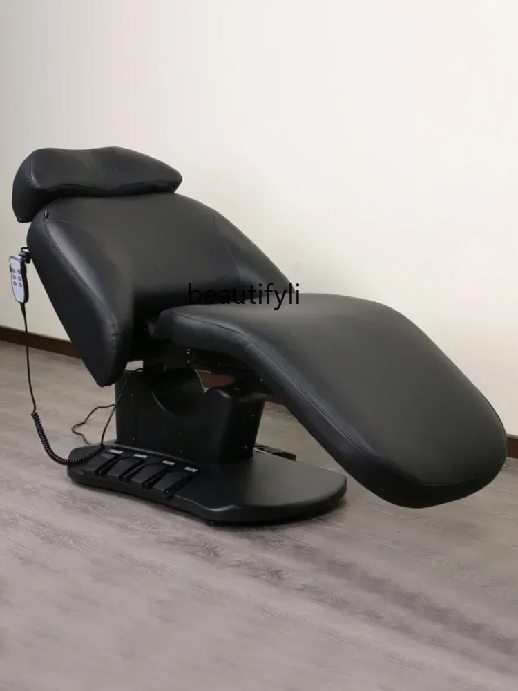 A17 Split Physiotherapy Electric Lifting Hair Shampoo Bed Chair for Hair Salon Beauty Shop Face Washing Bed Mobile Head Basin