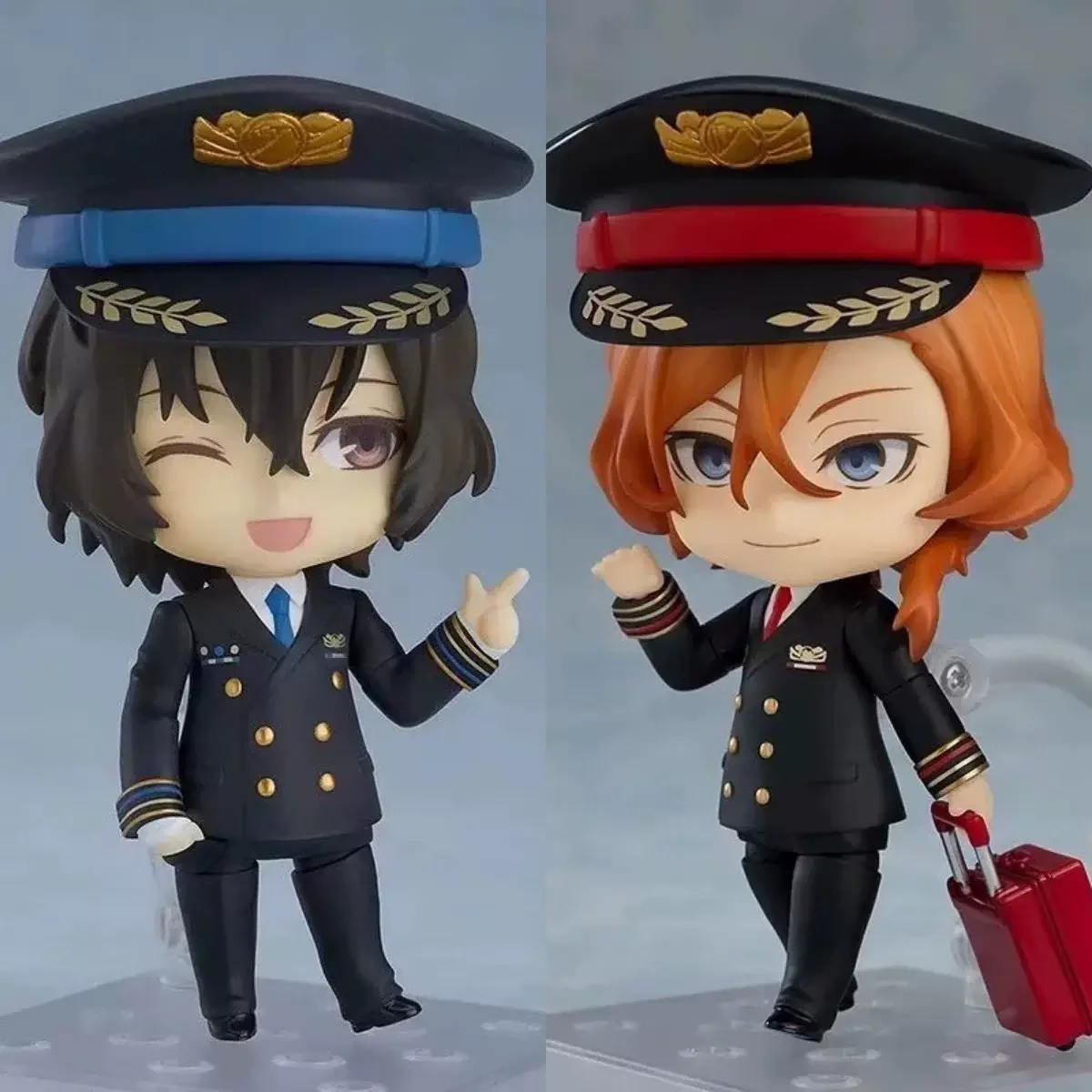 

New #1414 Bungou Stray Dogs Action Figure Toys Dazai Osamu #1415 Nakahara Chuuya Model Dolls For Kid Birthday Christmas Gift