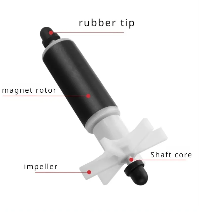 1pc New Engraving Machine Water Pump Rotor Submersible Pump Rotor Ceramic Shaft Core Mini Water Pump Rotor