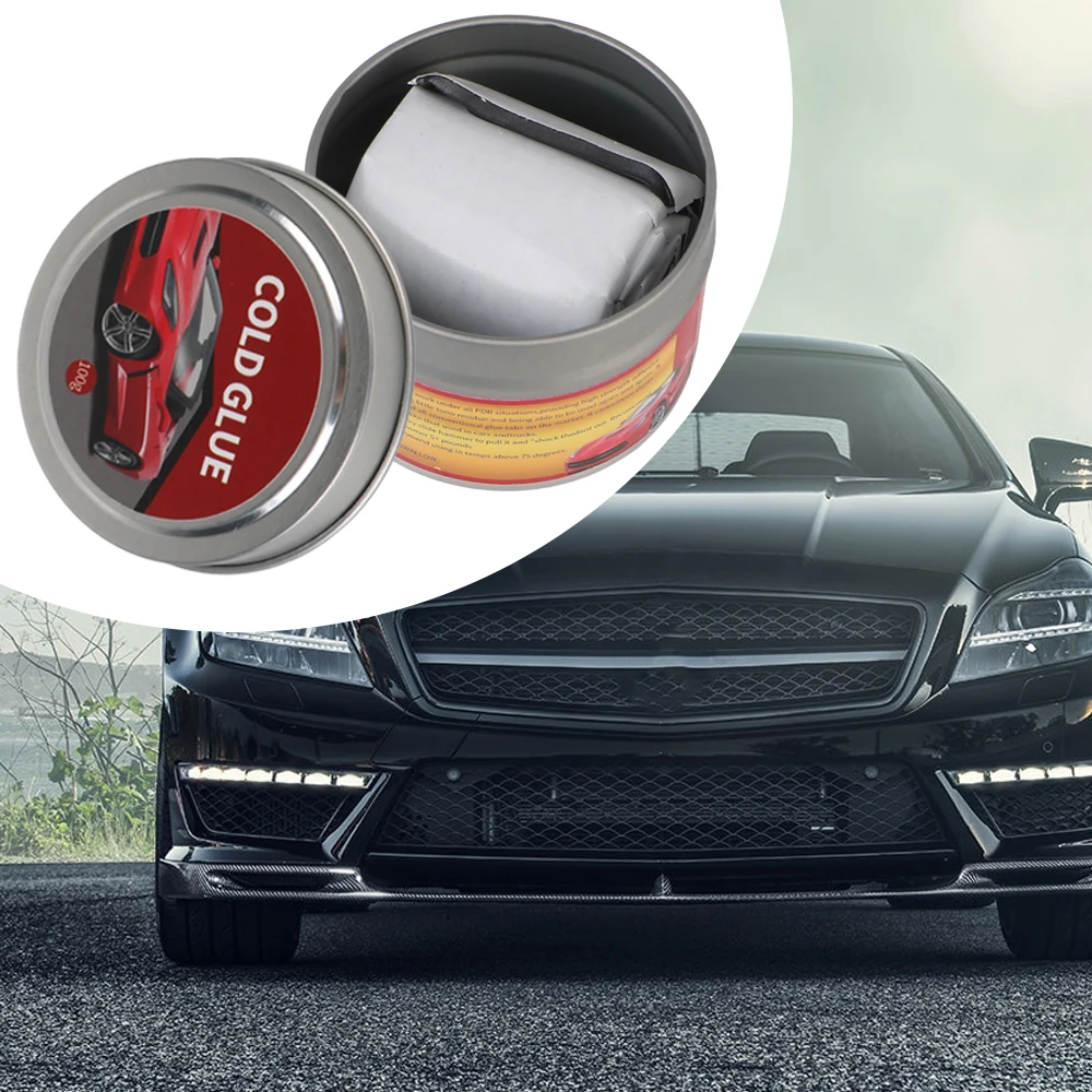 

For Quick Fixes Cold Glue Dent Puller Cold Adhesive Glue Car Dent Puller & Remover Repairs Dents Swiftly Universal Portable