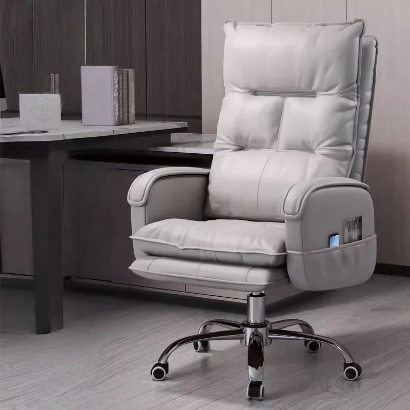 

High Back Ergonomic Mesh Office Chair Rolling Swivel Comfortable Adjustable Luxurious Designer Contemporary Home Furniture