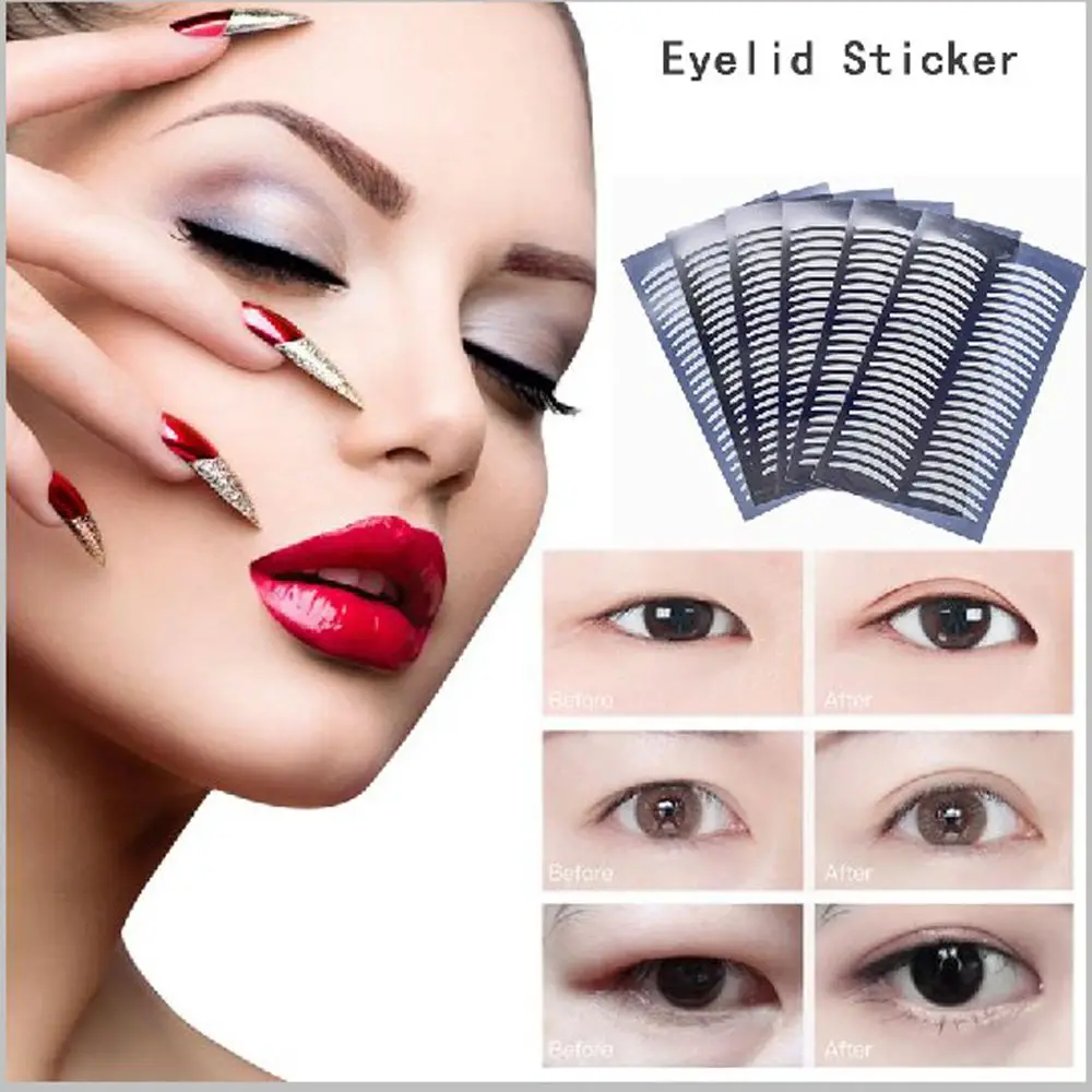 Ooglid Tape Make-Up Tape Tijdelijke Stickers Ooglid Streep Make-Up Gereedschap Oogband Ooglid Sticker Dubbele Ooglid Stickers