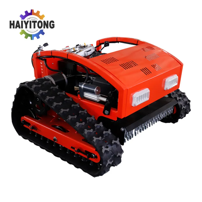 

Good Helper For Farm Robert Remote Control Lawn Mower/ Lawn Mower Tractor Garden With Snow Blade