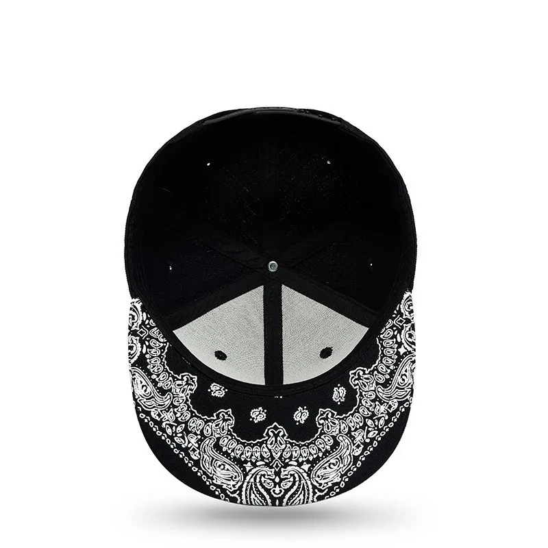 High Quality Custom Printed Embroidered Logo Baseball Cap Outdoor Shade Men\'s and Women\'s Adjustable Hip Hop Flat Edge Sport Hat