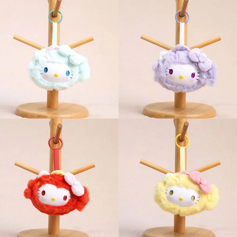 Nieuwe Cartoon voor Hello Kitty Poppen Pluche Sleutelhanger Speelgoed Kawaii Anime Speelgoed Rugzak Hanger Kinderen Verjaardag Kerstcadeaus