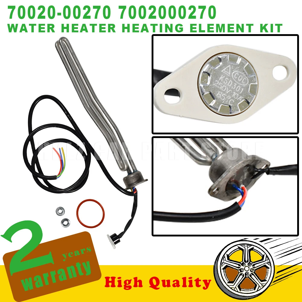 For Caravan Motorhome UltraStore 850W OEM Number 70020-00270 7002000270 New Water Heater Heating Element Replacement Kit