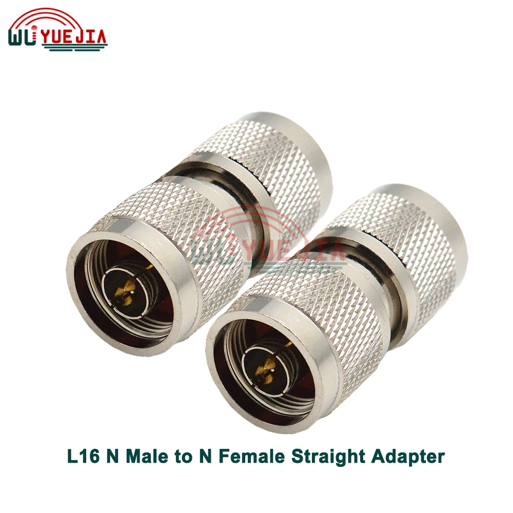 L16 N-Type RF Adapter Male to Female Jack Waterproof Bulkhead Straight Right Angle T-Type 3-Way Coax Connector for Fast Shipping