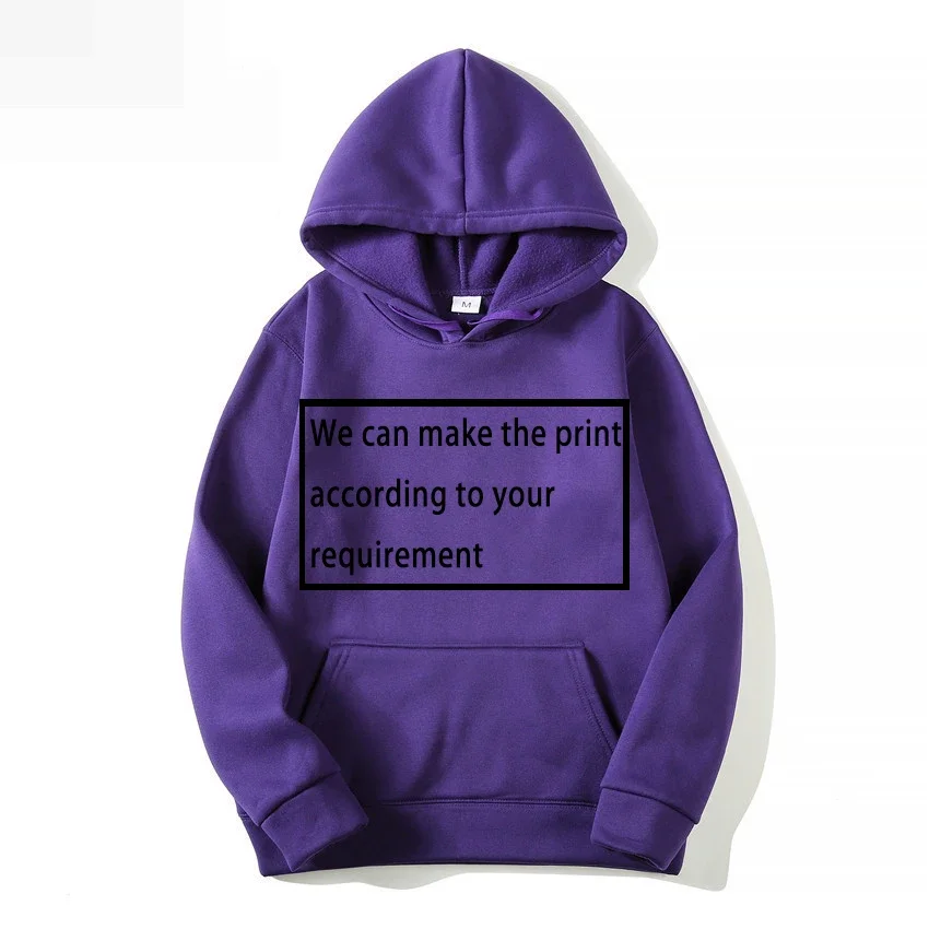 Customized Sweatshirt Hoodie Unisex XS S M L XL 2XL 3XL with Pictures To Print on Clothes