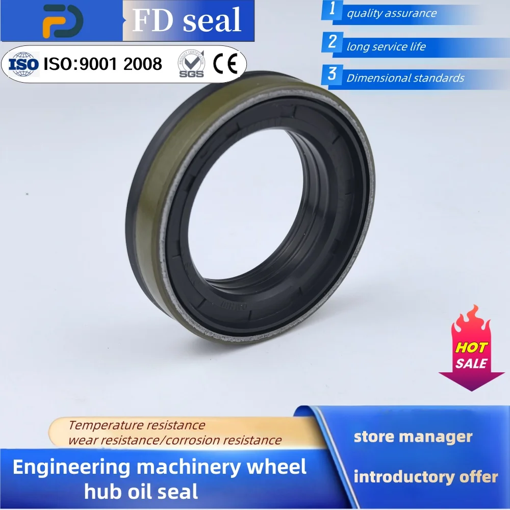 

Mechanical Seal 56*80*13/14.5mm 12018036B NBR Wheel Hub Oil Seal RWDR CASSETTE Agricultural Machinery Parts Excavator Parts