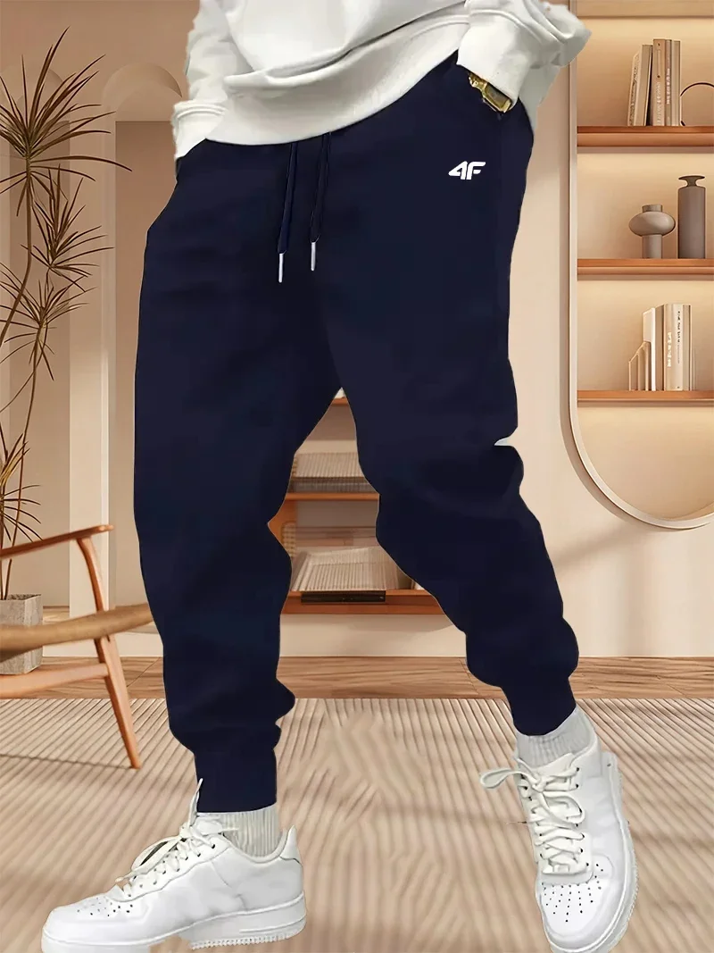 Heiße Verkäufe Herren-Jogginghose mit Buchstabendruck, Freizeithose, Outdoor, Fitness, Sport, Jogging, Herrenhose, Alltags-Sportbekleidung – Detail 5