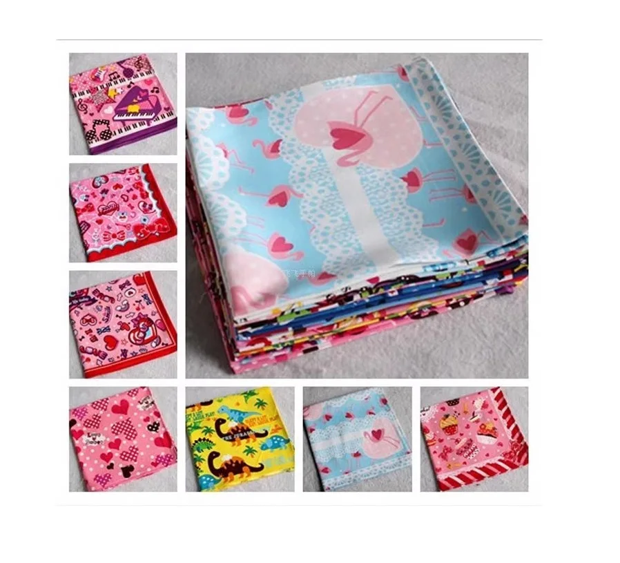 Piccolo Fazzoletto/Fazzoletto/Felpa/Fazzoletto Da Bava Stampato In Puro Cotone Giapponese Per Bambini + Donne