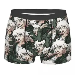 Nagito Komaeda Voice Hope Retro Danganronpa Makoto Game Men's Boxer Briefs,Highly Breathable Underwear Birthday Gifts