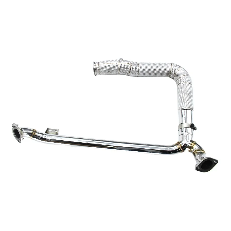 Head Section High flow Pipes Exhaust Pipes branch downpipe Exhaust Pipe with catalyst For Porsche 718 2.0T 2016