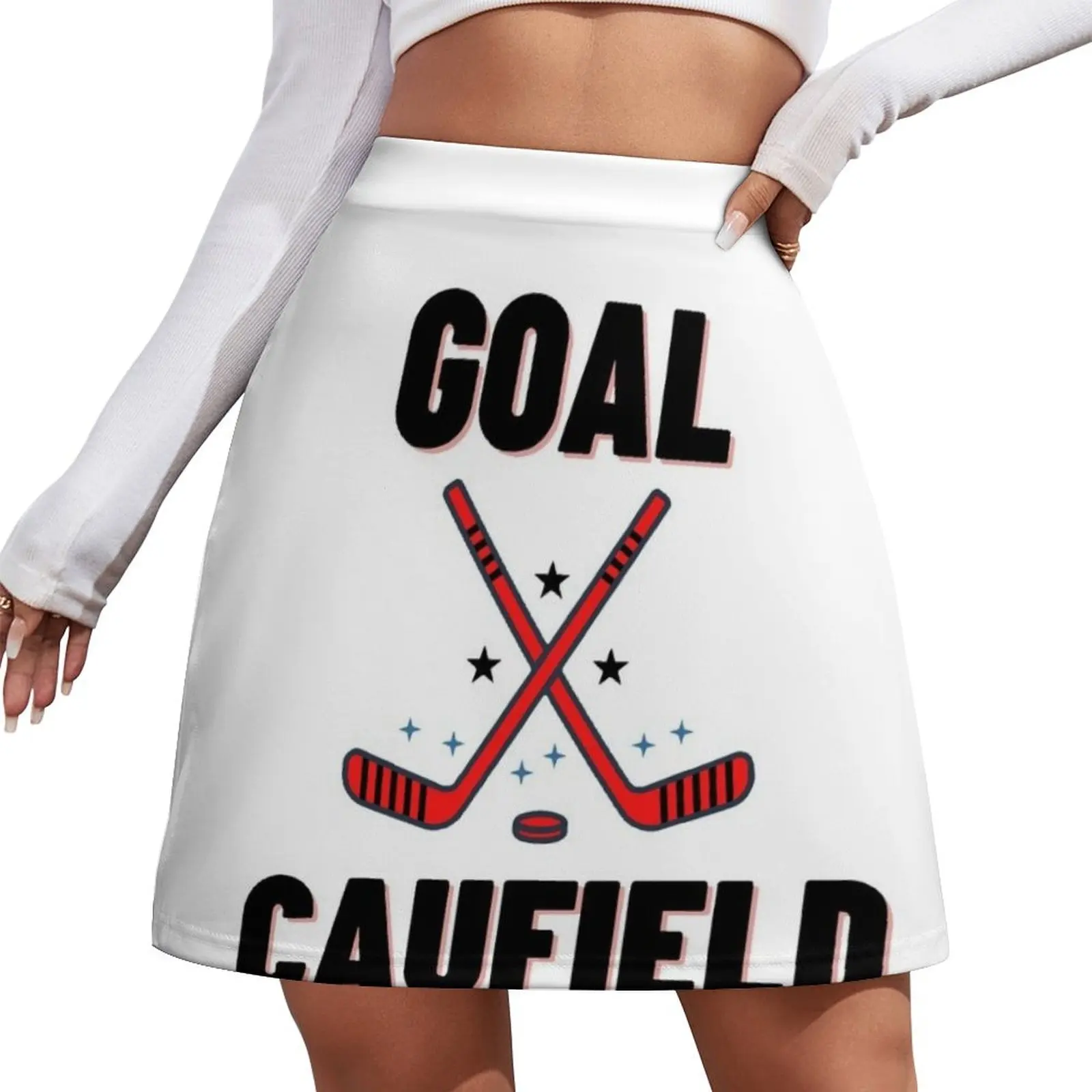 

GOAL CAUFIELD ICE HOCKEY Mini Skirt korean style clothes luxury designer clothing women Mini Skirt