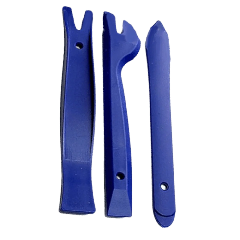 

Набор инструментов для снятия обшивки автомобиля из материала, металлический синий комплект для снятия обшивки дверной панели, износостойкие ударопрочные инструменты для салона автомобиля