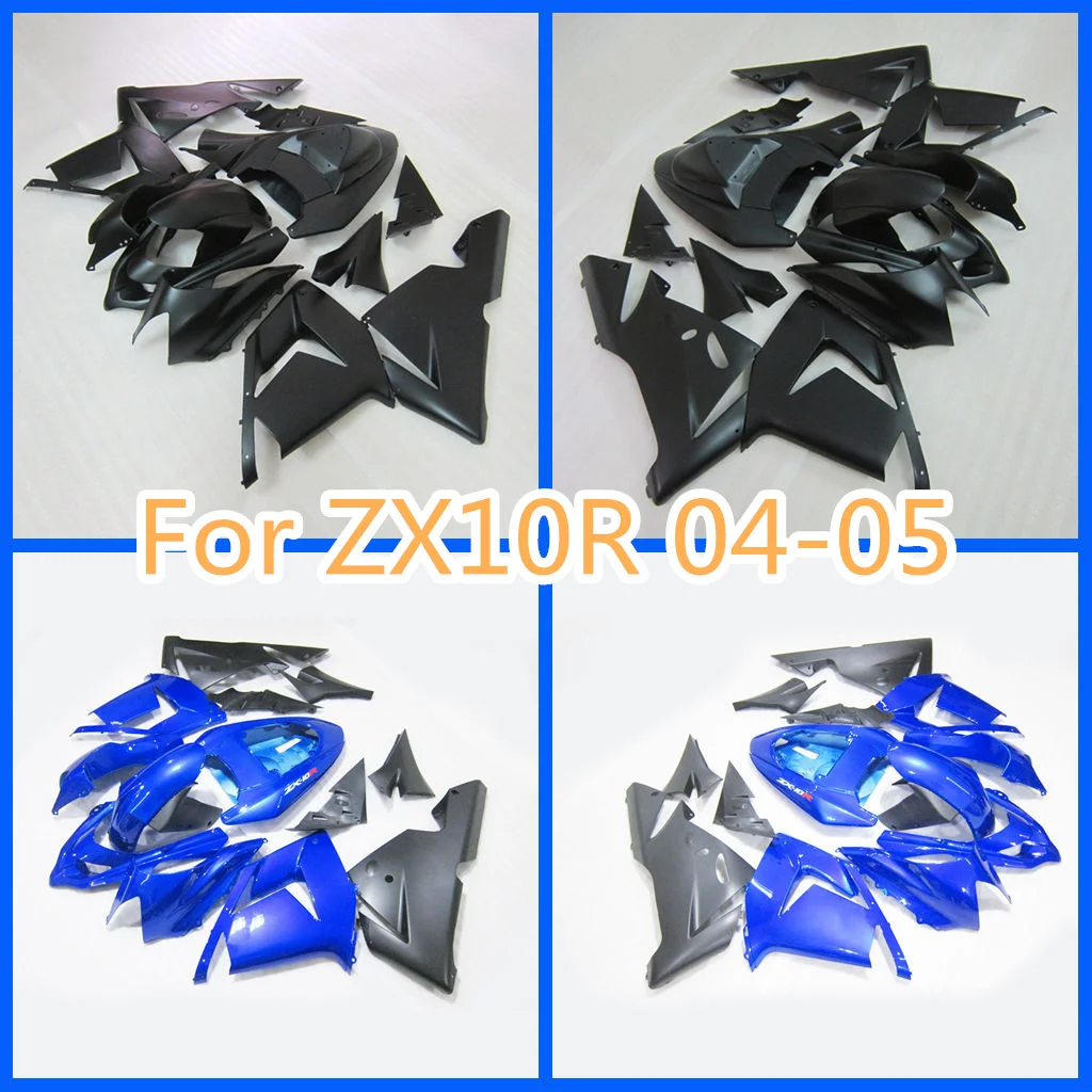 

ZX10R 2004-2005 Fairing Set for Kawasaki Ninja ZX 10R 04 05 New ABS Road Racing Body Repair Aftermarket Parts Free Custom