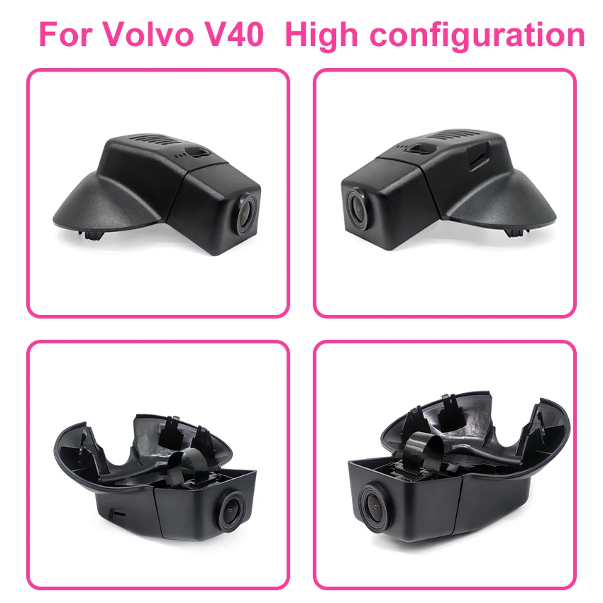 4K 2160P Wifi Car DVR Dash Cam Camera Video Recorder For Volvo V40 2013-2019 Dashcam high quality HD Night vision