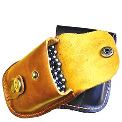 3 Farben Schleuder Stahlkugeln Tasche Edelstahl Beutel Holster Schlinge Schuss Jagd Sport zubehör Schießen Schleuder Zubehör