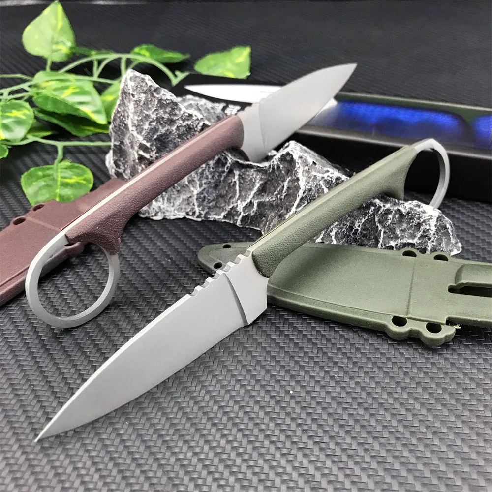 

Сверхлегкий уличный нож EDC из нержавеющей стали 440C — нескользящая ручка из АБС-пластика — компактное мужское снаряжение для рыбалки/повседневного использования/кемпинга