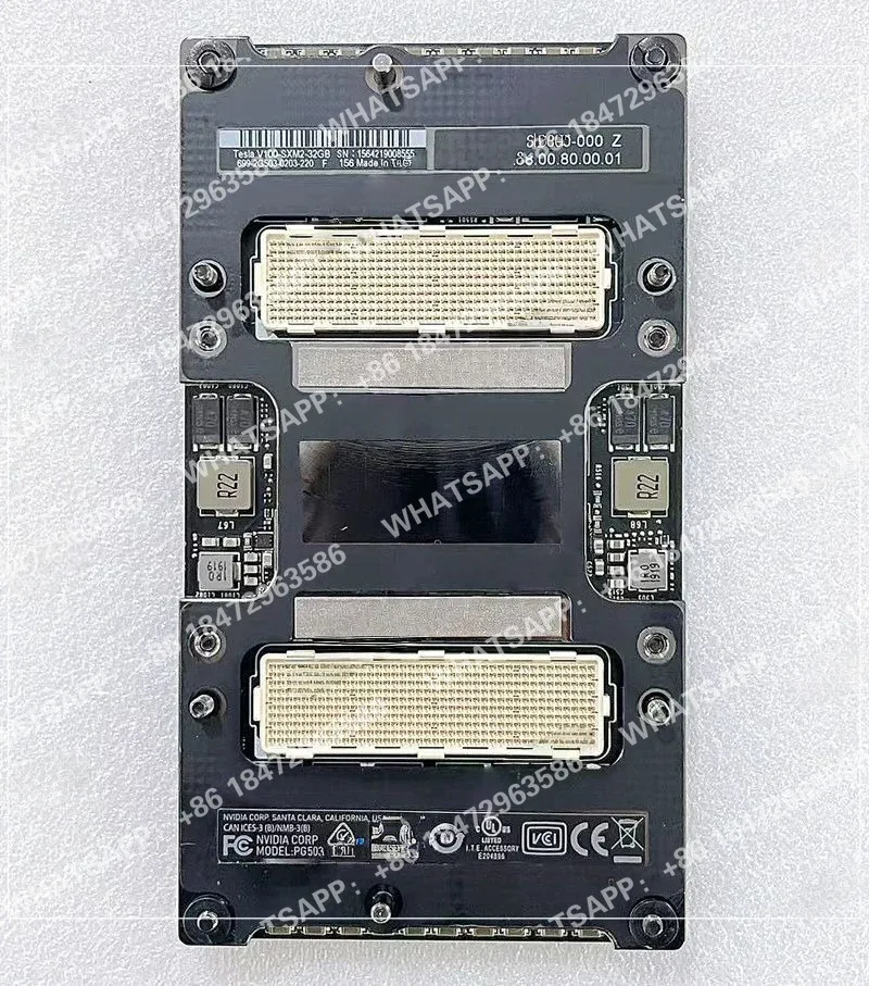 Carte graphique GPU SXM2 pour l'entraînement de modèles de grande taille P100 V100 32G 16G, apprentissage profond, carte d'opération