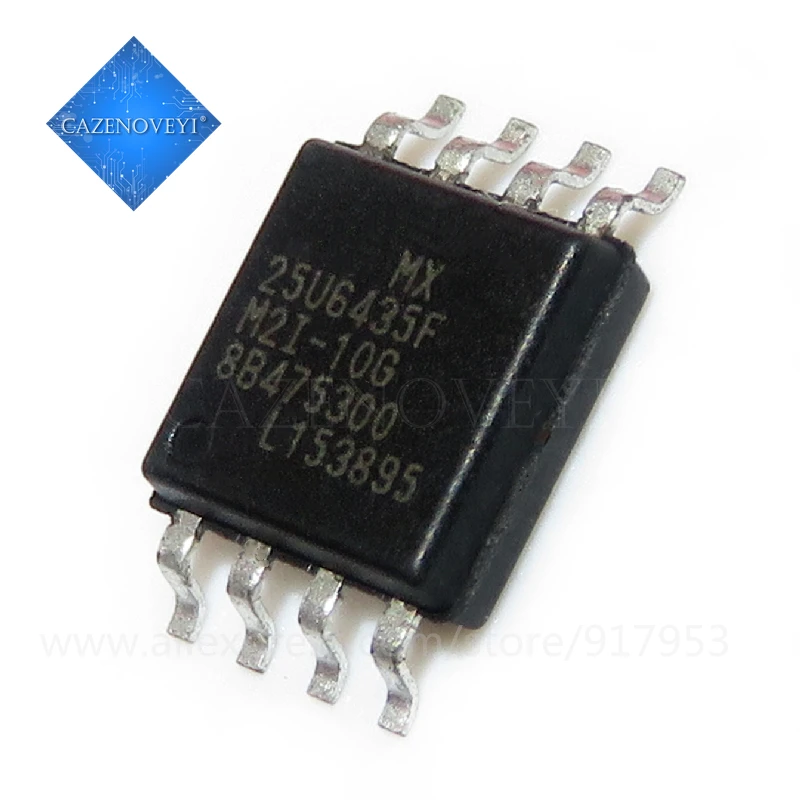 

5pcs/lot MX25U6435FM2I-10G MX25U6435F MX25U6435 25U6435F SOP-8 In Stock